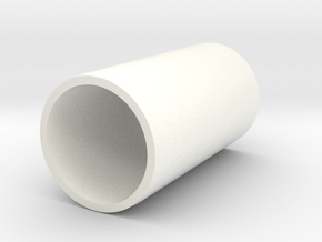 Saber Top Plug in White Processed Versatile Plastic