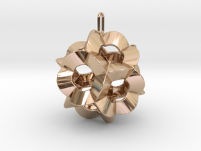 Pendant-c-6-5-30-45-p1o in 14k Rose Gold Plated Brass