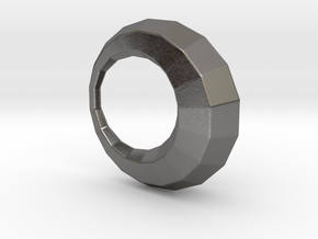 0104 Antisymmetric Torus (p=1; u=18; v=6) 5cm #011 in Polished Nickel Steel