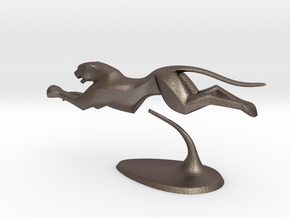 Hunter in Polished Bronzed Silver Steel