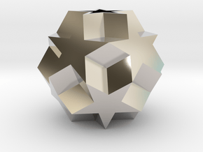 Dodecadodecahedron in Platinum