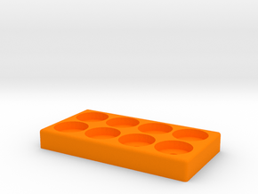 PXS 8 Atty Stand in Orange Processed Versatile Plastic