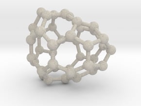 0113 Fullerene C40-7 cs in Natural Sandstone