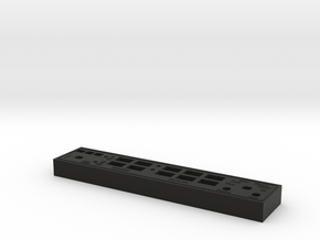 Bendix/King KMA 28 Audio Panel Faceplate in Black Natural Versatile Plastic