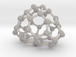 0114 Fullerene C40-8 c2v in Full Color Sandstone