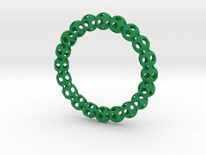 Bracelet Ball 70 in Green Processed Versatile Plastic