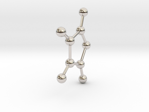 Furan molecule in Platinum