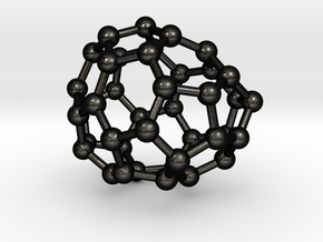 0116 Fullerene C40-10 c1 in Matte Black Steel