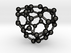 0117 Fullerene C40-11 c2 in Matte Black Steel