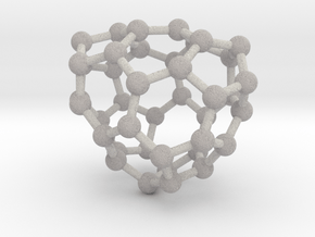 0117 Fullerene C40-11 c2 in Full Color Sandstone