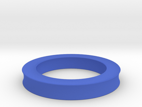 0137 Astroid Torus (R=8, r=2, θ=pi/4) 5cm in Blue Processed Versatile Plastic