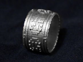 The Wanderer (Ring) in Natural Silver