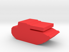 Game Piece, Red Force BMP-2 in Red Processed Versatile Plastic