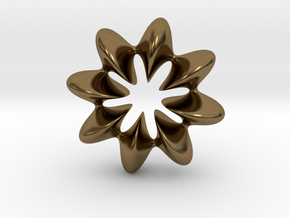 0068 AntisymmetricTorus (p=8.0) #010 in Polished Bronze