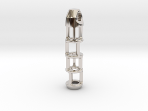 Tritium Lantern 2B (Silver/Brass/Plastic) in Platinum