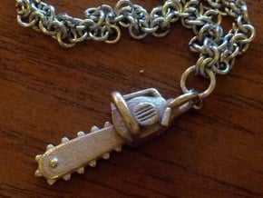 Army of Darkness / Evil Dead Chainsaw charm in White Natural Versatile Plastic