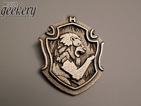 STL file RavenClaw Crest Harry Potter Gents Ring 💍・Design to