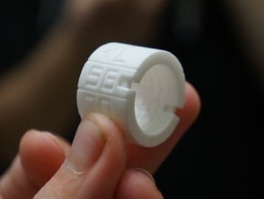 Shard of Eden Replica in White Processed Versatile Plastic
