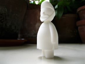 Singh - Indian-vidual Indian style figurine in White Natural Versatile Plastic