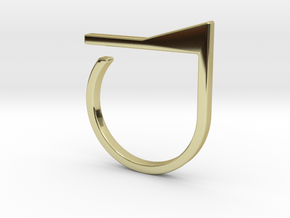 Adjustable ring. Basic model 7. in 18k Gold