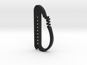 Beltclip in Black Natural Versatile Plastic