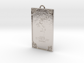 Game of Thrones - Baratheon Pendant in Platinum