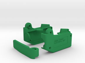 M-57 Clacker Box Mod Enclosure in Green Processed Versatile Plastic
