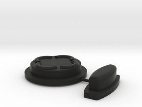 Vortex Manipulator Smart-watch Buttons in Black Natural Versatile Plastic