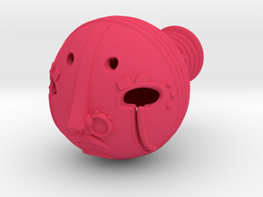 Sharkpasha's Head in Pink Processed Versatile Plastic