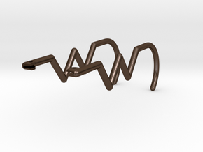 Trigun Sunglasses Arms in Polished Bronze Steel