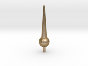 Tower Spike in Polished Gold Steel