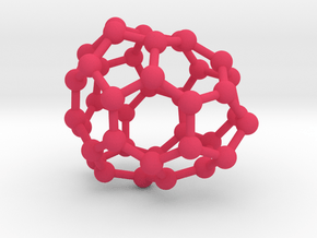 0118 Fullerene C40-12 c1 in Pink Processed Versatile Plastic