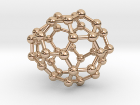 0119 Fullerene C40-13 cs in 14k Rose Gold