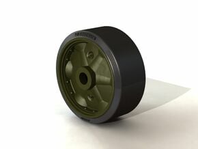 B168525 STAMPED WHEEL in Smooth Fine Detail Plastic