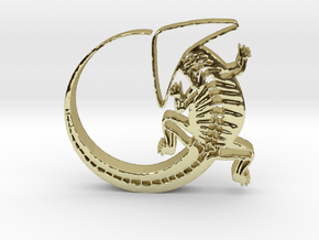 Osteomics [logo pendant] in 18k Gold