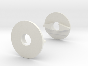 Pro Shields in White Natural Versatile Plastic