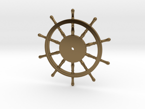 1:40 Ships-Wheel HMS Victory in Polished Bronze