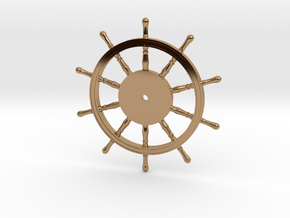 1:40 Ships-Wheel HMS Victory in Polished Brass