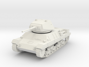 PV60E Italian P40 Heavy Tank (1/56) in White Natural Versatile Plastic