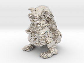 Colopiopo Mother in Rhodium Plated Brass
