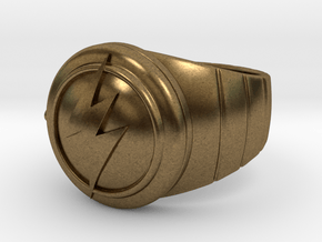 Barry Allen's Flash Ring in Natural Bronze