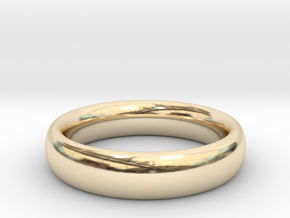 Basic Ring in 14K Yellow Gold: 5 / 49
