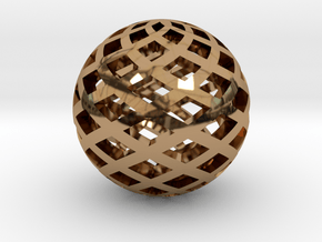 Sphere, Small in Polished Brass