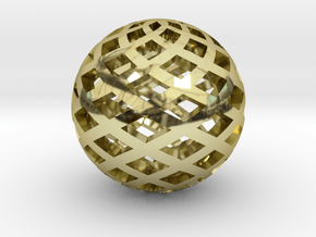 Sphere, Small in 18k Gold