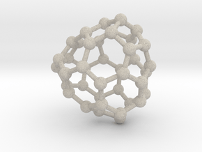 0124 Fullerene C40-18 c2 in Natural Sandstone