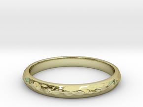  wave ring(size = USA 5.5) in 18k Gold