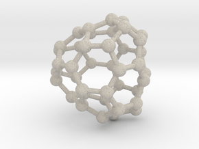 0125 Fullerene C40-19 c2 in Natural Sandstone