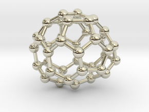 0128 Fullerene C40-22 c1 in 14k White Gold