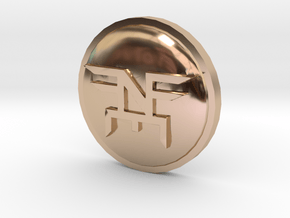 Neff Coin in 14k Rose Gold Plated Brass