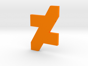 DA Logo 2 Normal CH4 in Orange Processed Versatile Plastic